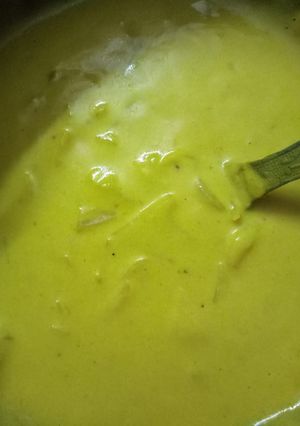 A picture of Lassi ki kadhi.