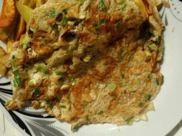 Easy Way Prepare Sweet Potatoes chips and Fried eggs the Can Spoil the Tongue Tasty