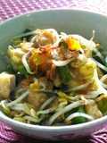 Tumis Tauge Tahu Bunga Bawang Merah