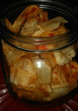 Foto resep Keripik talas balado