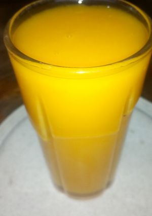 A picture of Mango juice# local food contest kisumu#.
