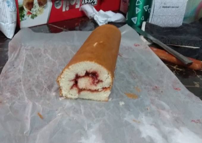 Recipe of Speedy Swiss roll cake