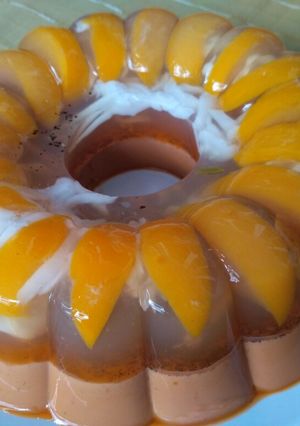 Foto resep Puding thai tea fiber creme
