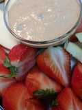 Chocolate Chip Garbonzo Cookie dip