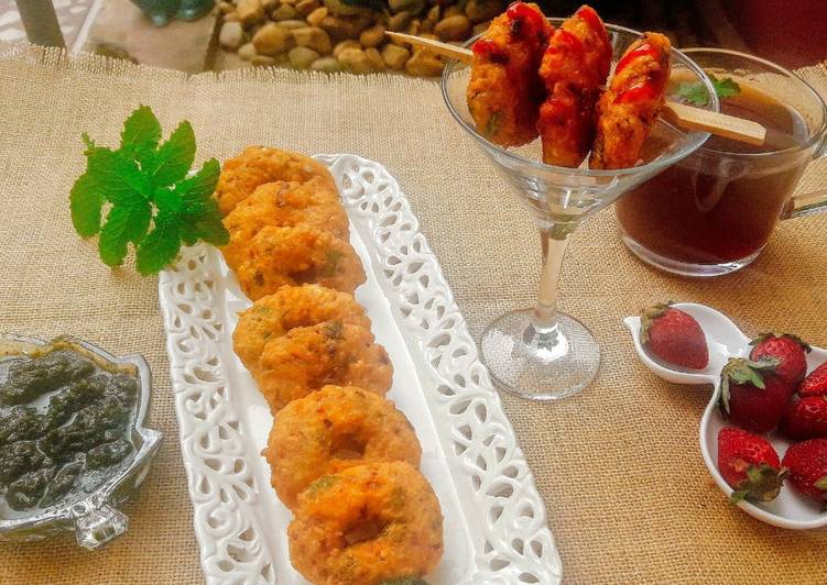Simple Way to Prepare Any-night-of-the-week Masala Vada with White Peas