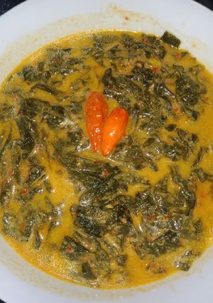 Foto resep Sayur gulai daun singkong