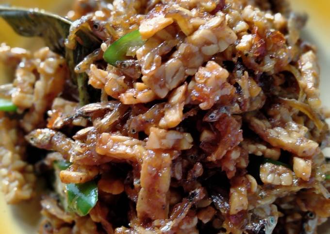 Sambel goreng tempe teri