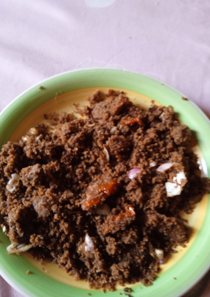 A picture of Kafi tsire.