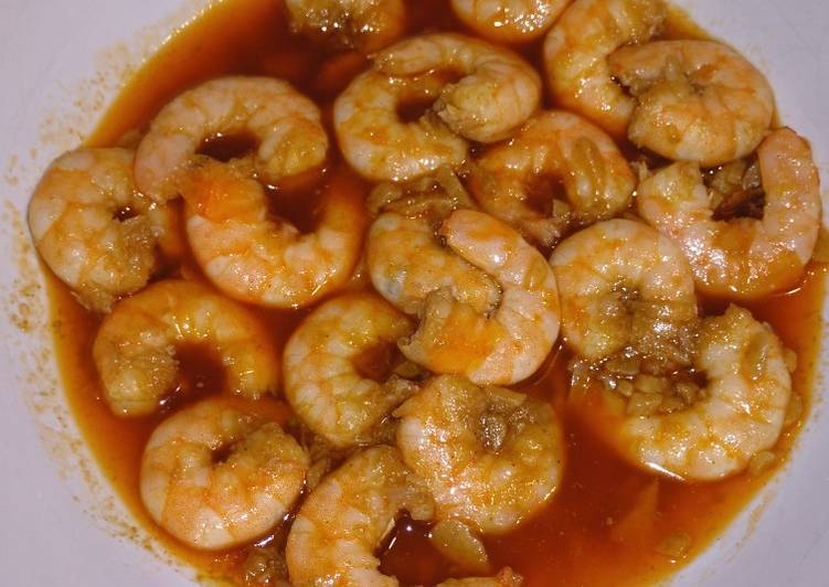Gambas al ajillo a mi estilo en MC