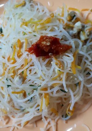 Foto resep Bihun Jagung Goreng + Ayam