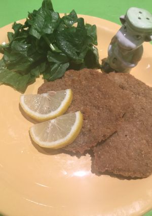 Una foto de Milanesas de Peceto Fritas