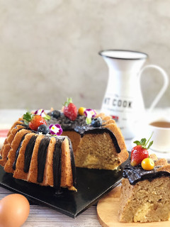 Foto resep Banana Bread Cheese Cake