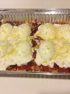 Una foto de Huevos cocidos con bechamel