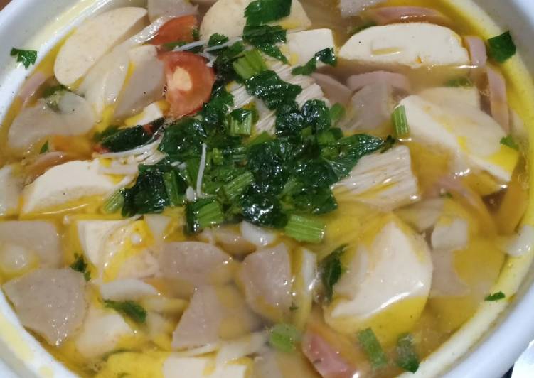 Sup Tofu Udang Istimewa