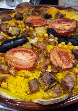 Foto principal de Arros al forn (Arroz al horno a la valenciana)