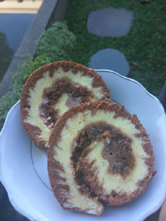Foto resep Hurricane Swiss Roll Cake (day 2)#selasabisa