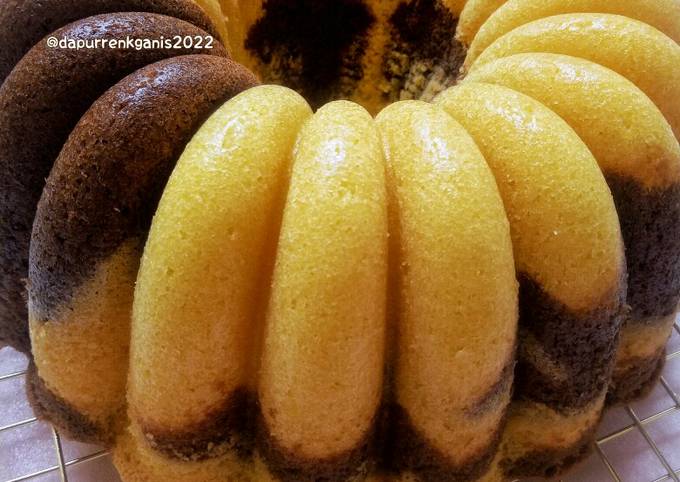 Resep Marmer Cake Marble Cake Butter Cake Oleh Dapur Renkganis Cookpad