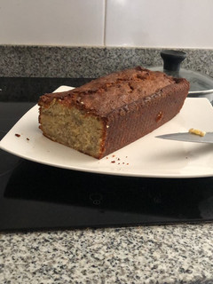 Una foto de Budín de banana