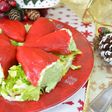 Pimientos del piquillo rellenos de salmón y aguacate