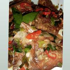 รูปของ Ikan asin pedas