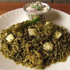 Drumstick paneer biriyani A picture of Drumstick paneer biriyani.