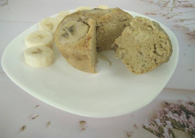 [menu diet] steamed banana oat
