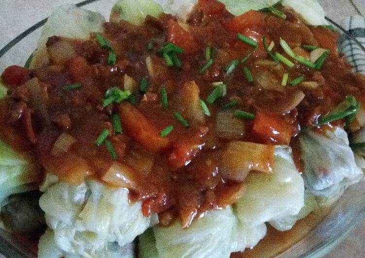 Resep #day17 Cabbage Roll yang Enak