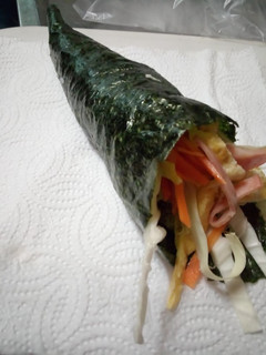 泡菜手捲 的食譜成品照片