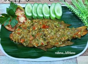 Foto resep Kakap Sambal Cobek khas Sunda