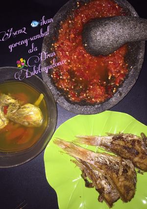 Foto resep Asem2 ikan +sambal+ikan goreng