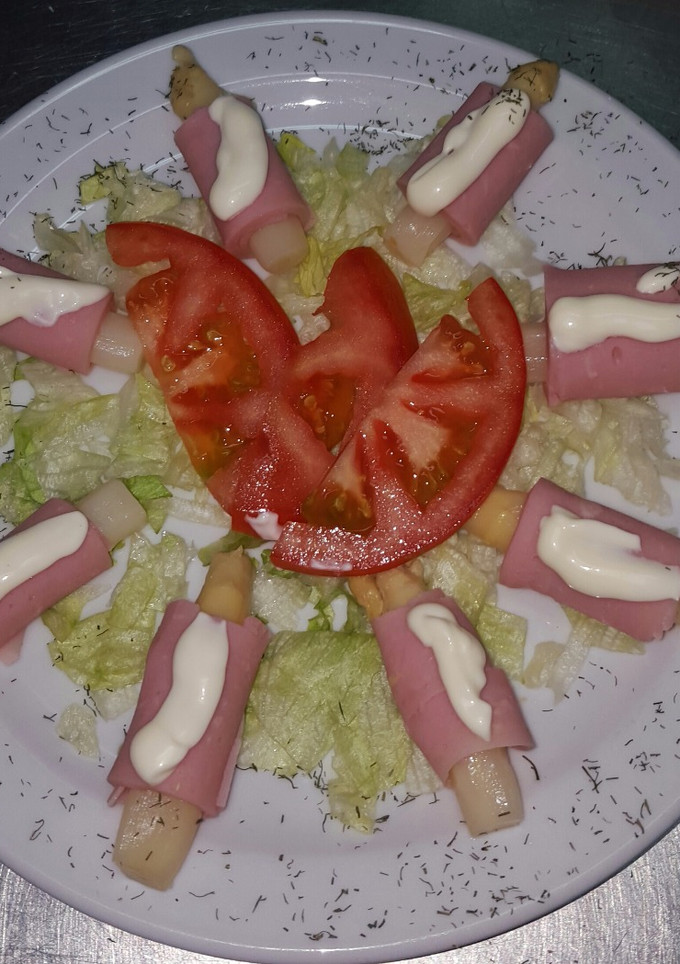 Una foto de Rollitos de espárragos 