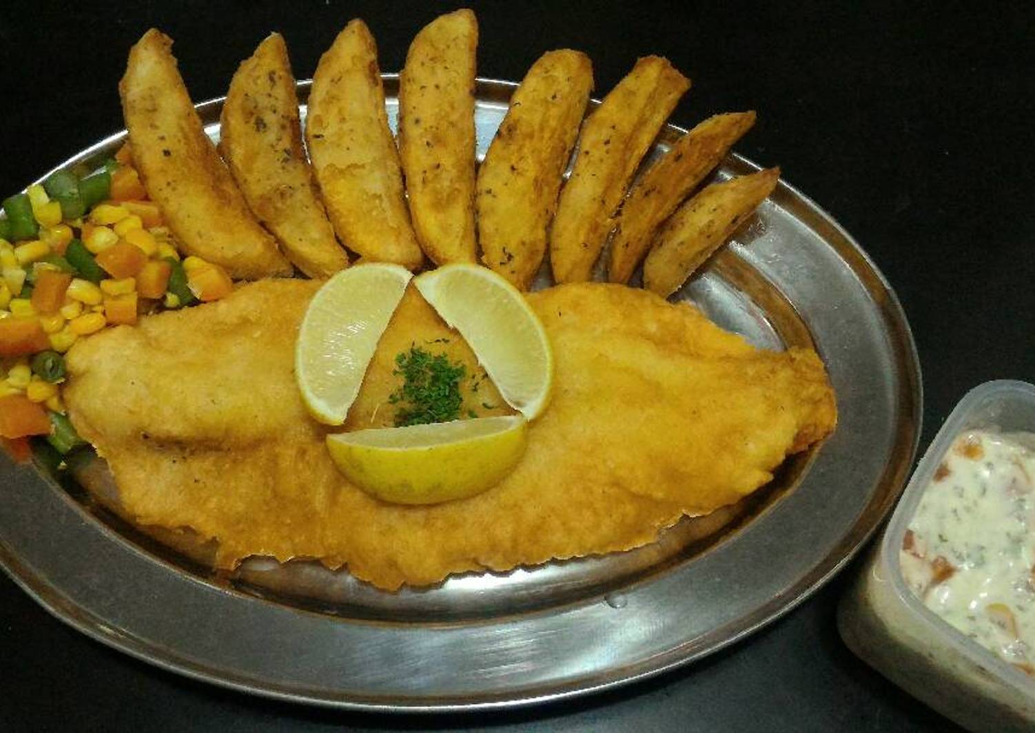 Resep Fish and chips ala Fish n Co oleh Rara Cookpad