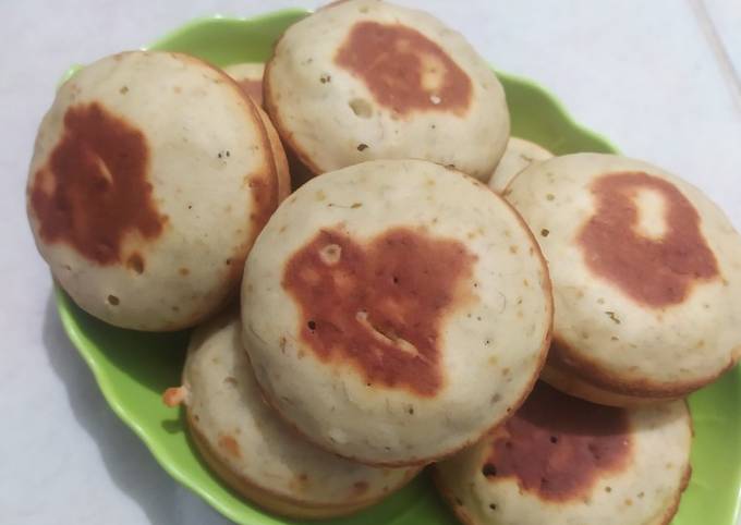 Ini dia! Bagaimana cara membuat Bolu pisang (cetakan martabak mini) dijamin sesuai selera