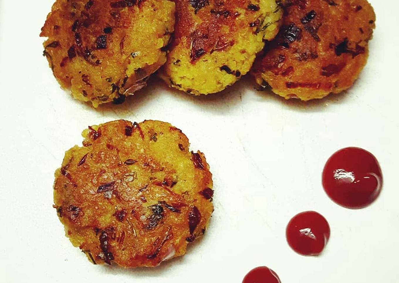 Poha cutlets