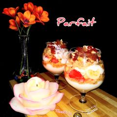 Gulab Jamun Parfait A picture of Gulab Jamun Parfait.