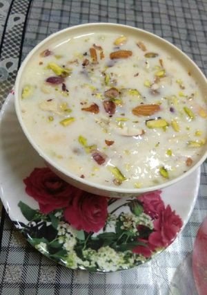 A picture of Sweet basundi.