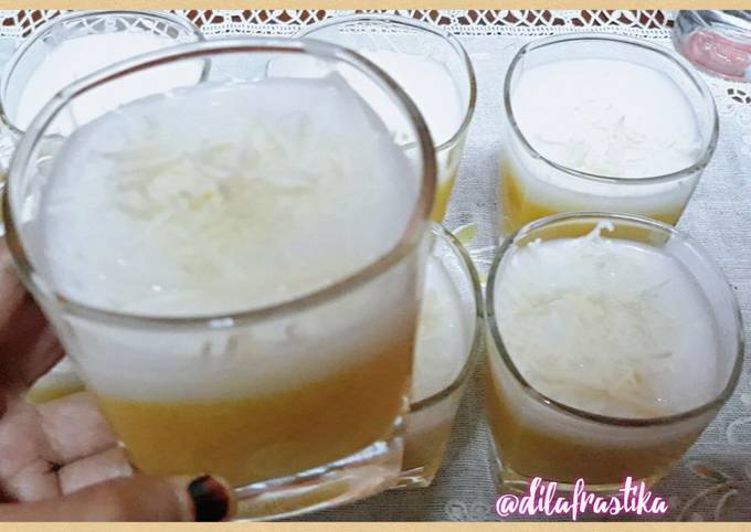 7. Puding jasuke with vla susu