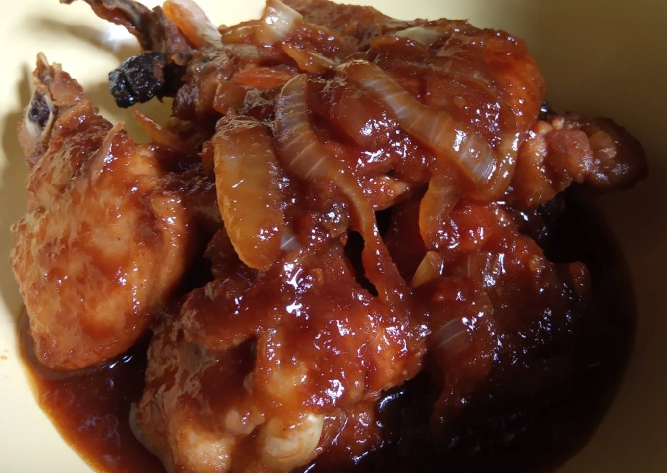 Ayam goreng kecap pedas