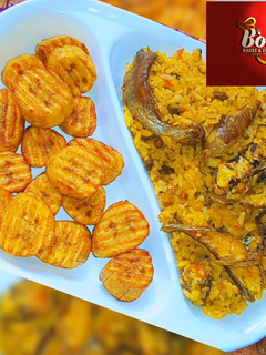A picture of Nigerian Iru Jollof #fb2k.