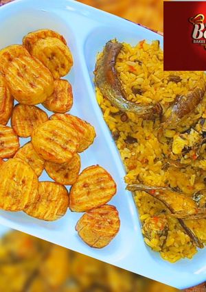 A picture of Nigerian Iru Jollof #fb2k.
