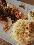 Rouget grondin aux agrumes et son risotto