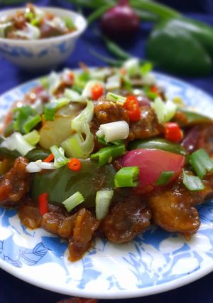 চিলি মাশরুম(chilli mushroom recipe in Bengali) রেসিপির প্রধান ছবি