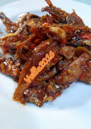 Foto resep Ikan Asin Pedas Manis