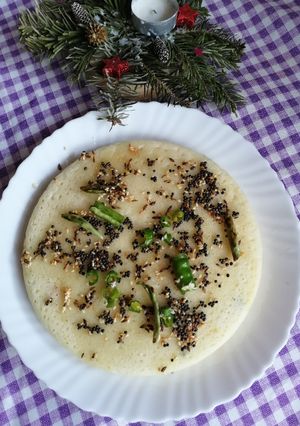 A picture of Rava dhokla.