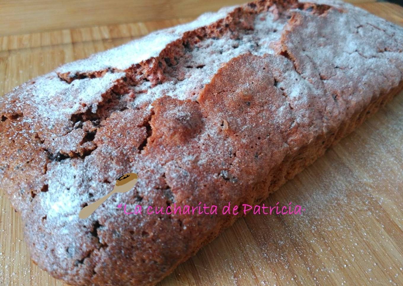 Bizcocho de chocolate con remolacha