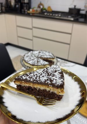 صورة لوصفة كيكة الباونتي