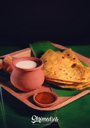 A picture of HOLIGE (“ Obbattu /Sweet stuffed soft indanbread“ _in north karn.