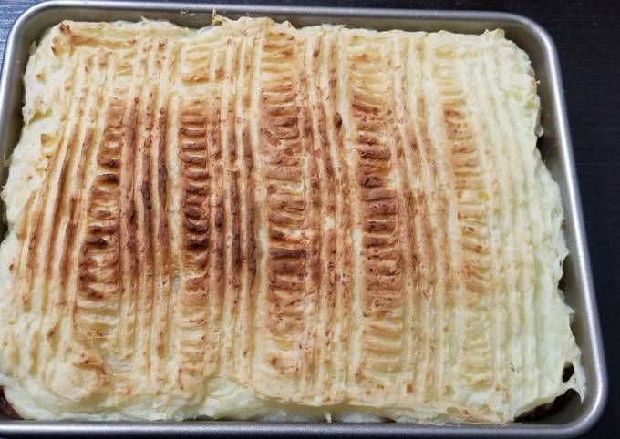 Lazy shepherd pie