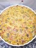 Tortilla de zapallitos rellena al horno
