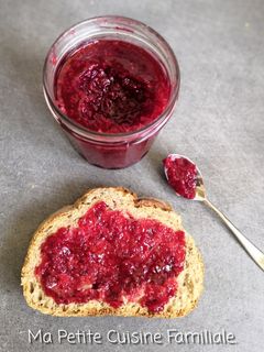 Une photo de Confiture de framboise